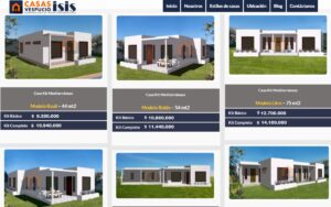 Casas modulares prefabricadas
