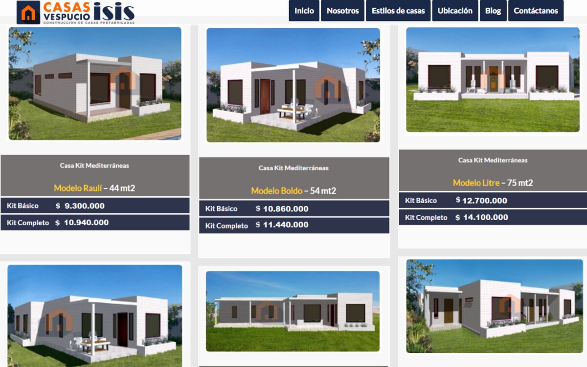 Casas modulares prefabricadas 