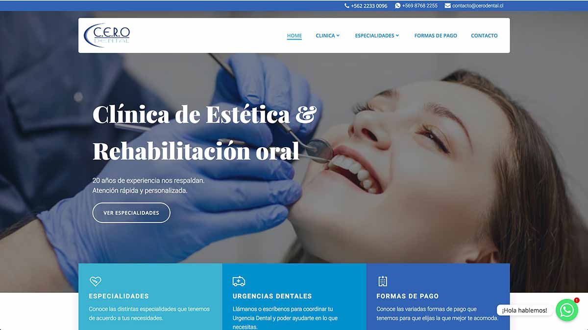 Clinica dental Blanqueamiento dental Providencia