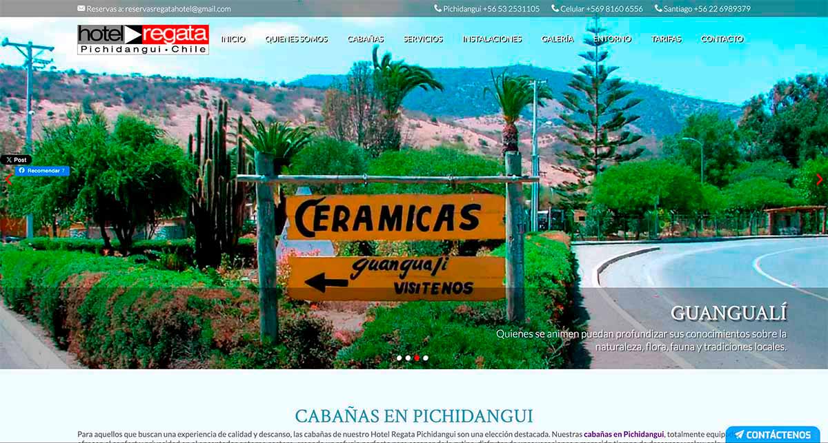 Cabañas equipadas en Pichidangui
