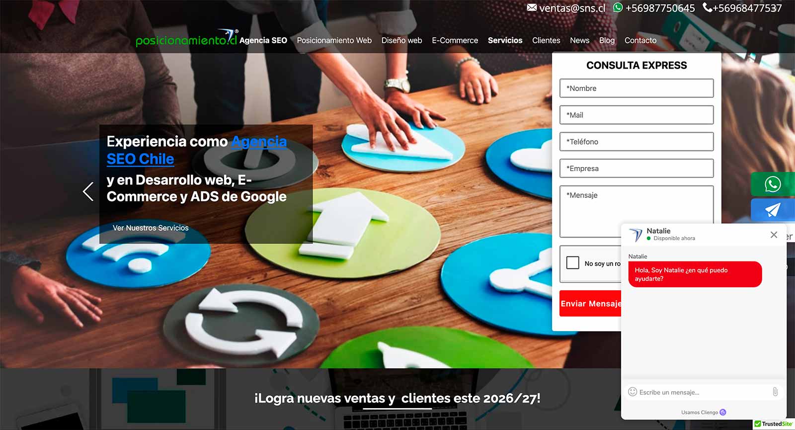 Posicionamienro IA en Chile