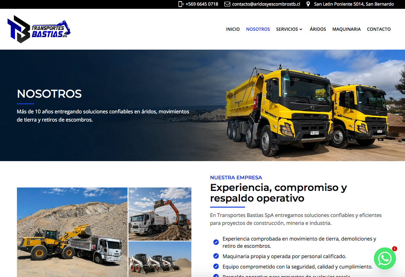 Venta de áridos