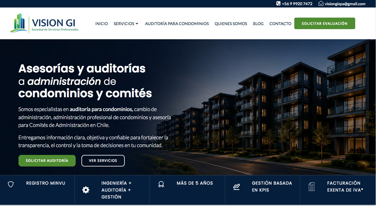 Auditoría para Condominios